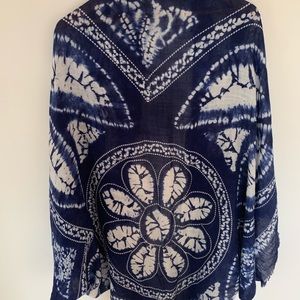 Blue Boho cardi/Kimono